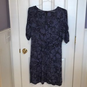 Soma Purple and Black Dress